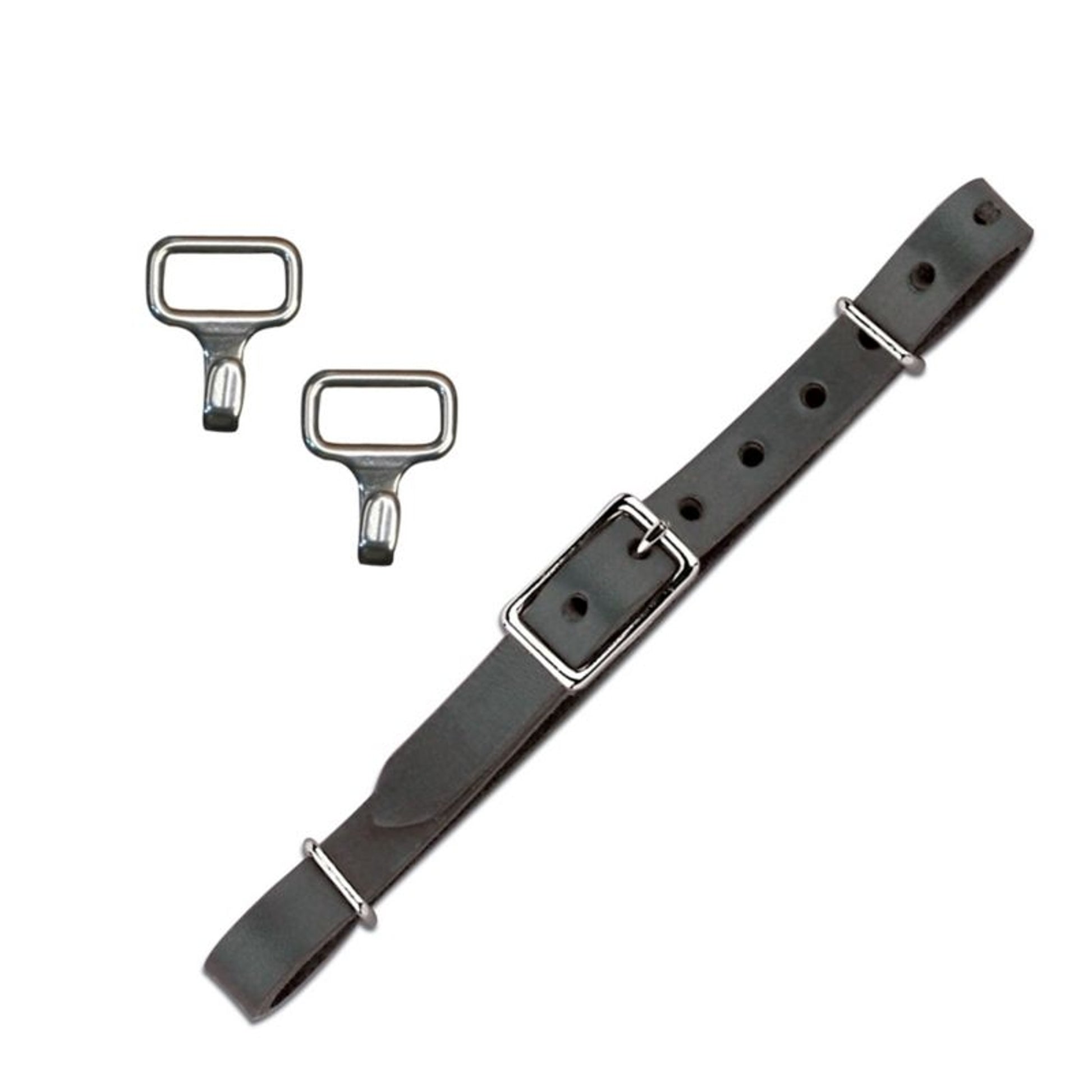 Myler Leather Curb Strap Kit Brn
