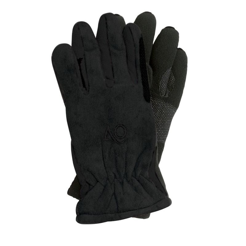 Ovation Ladies Polar Suede Fleece Gloves L Nvy/Blk