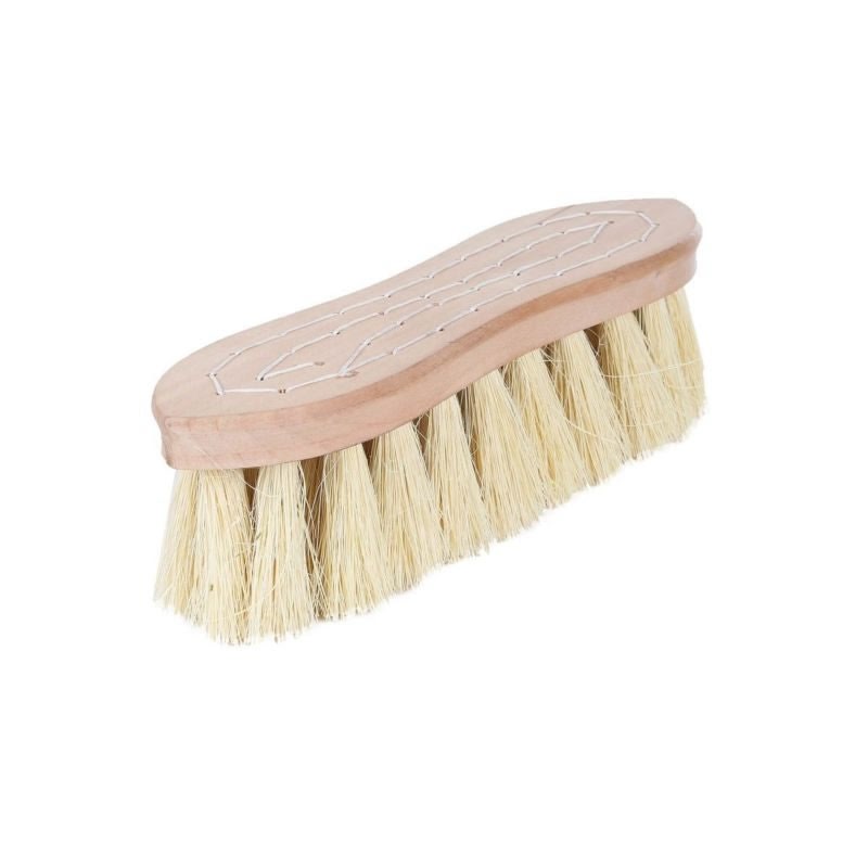 HorZe Wood Back Firm Brush Natural Bristles 2in