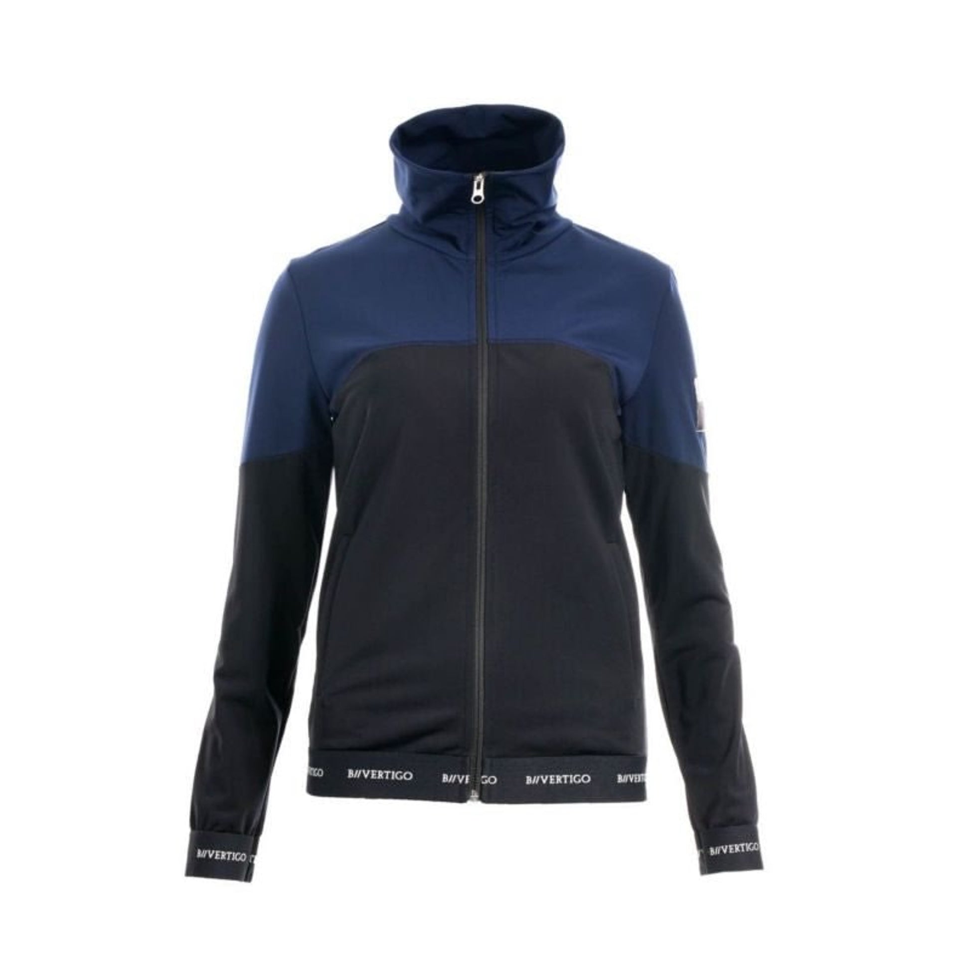 B Vertigo Ladies Hannah Reverse Fleece Jacket 4
