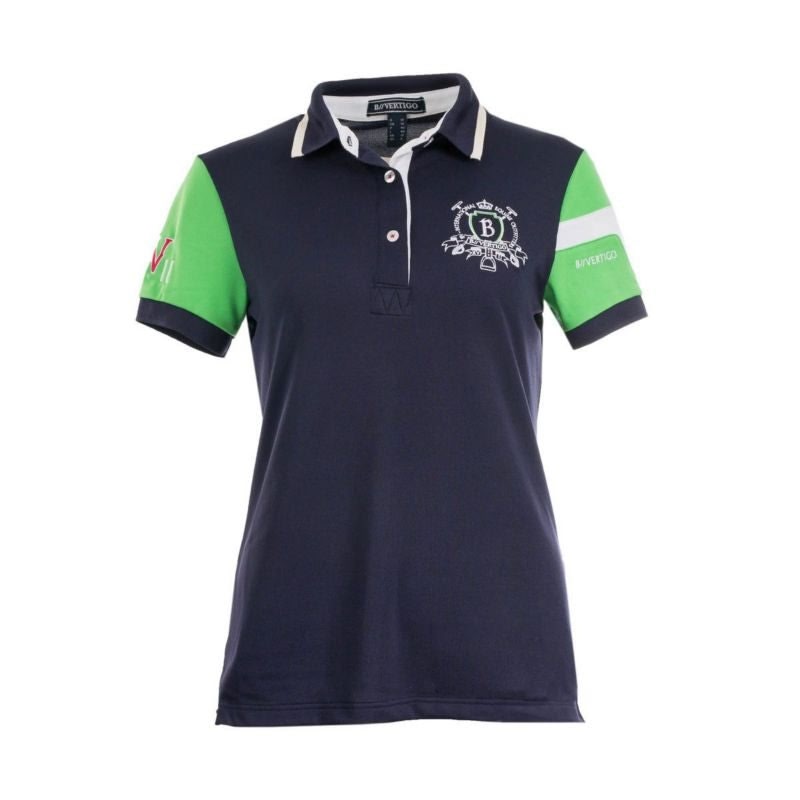 B Vertigo Ladies Wendy Polo Shirt 2 Blue