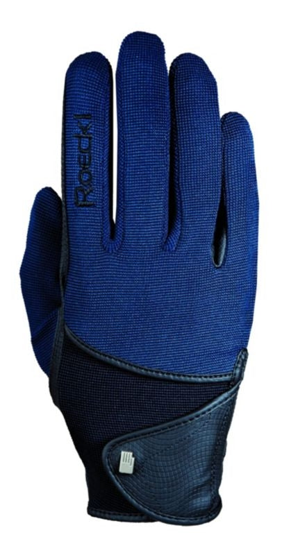 Roeckl Unisex Madison Gloves 6 Navy Blue