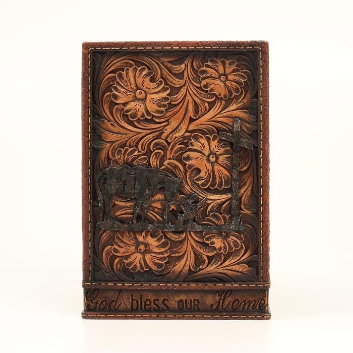 Western Moments Cowboy Prayer Waste Basket