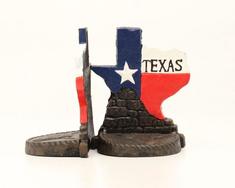 Western Moments Texas Bookends Set