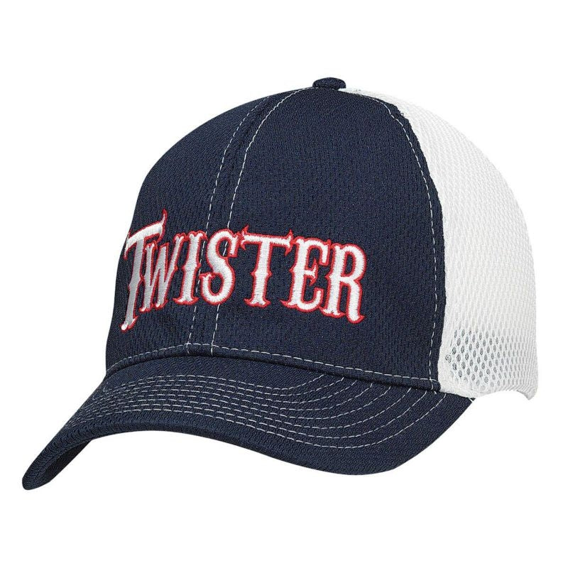 Twister Mens Snap Closure Mesh Back Cap Navy