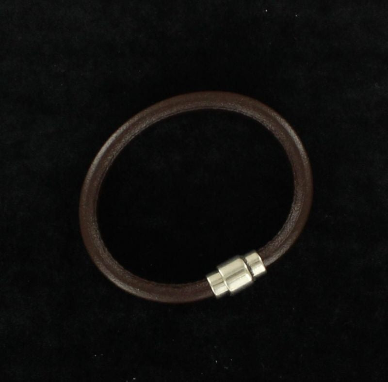 Twister Smooth BraceletBk/Wh