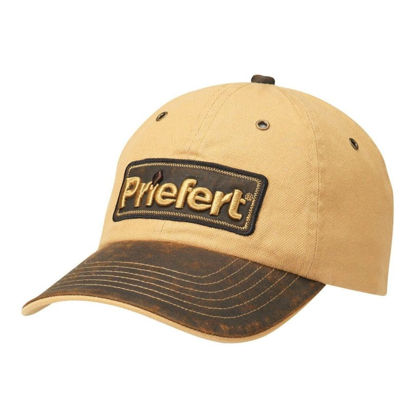 Priefert Mens Logo Cap Brown/Tan