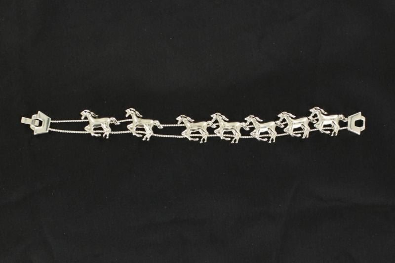 Blazin Roxx Folding Clasp Horse Bracelet