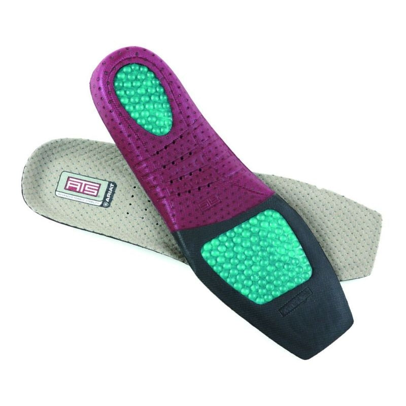 Ariat Mens Ats Footbed Wide Square Toe Insoles 15