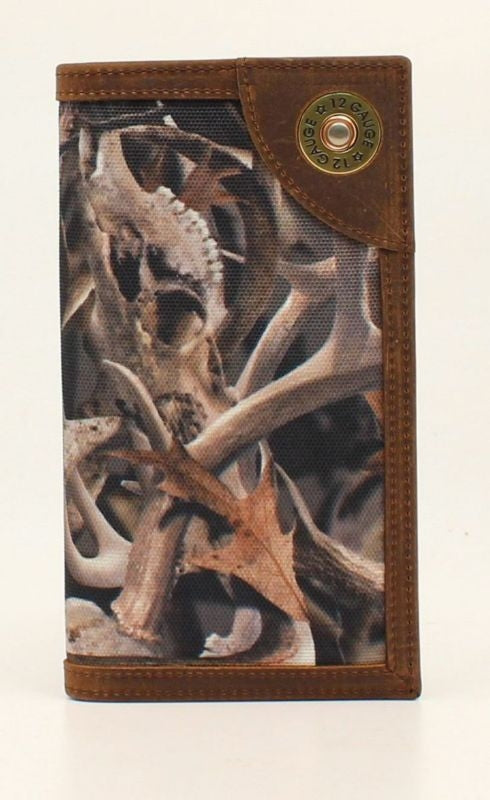 Rodeo Bonz Camo Shotgun Shell Corner Conch Wallet