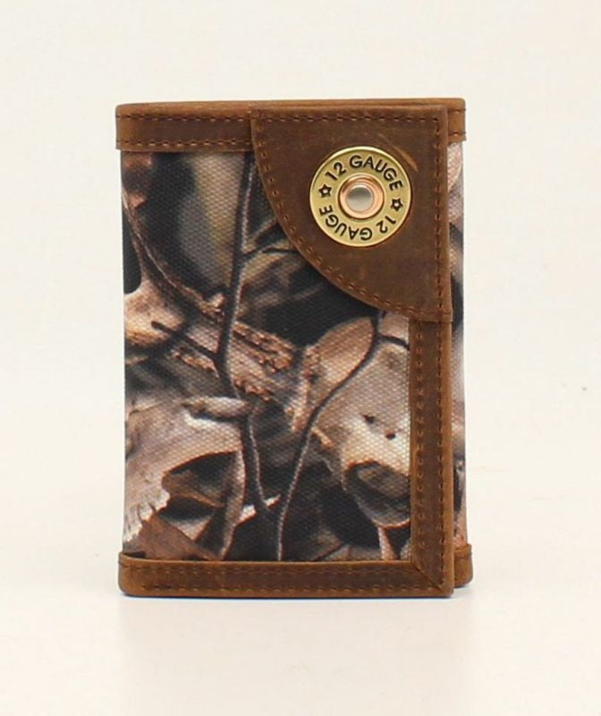Ariat Mens Trifold Bonz Shotgun Shell Wallet Camo