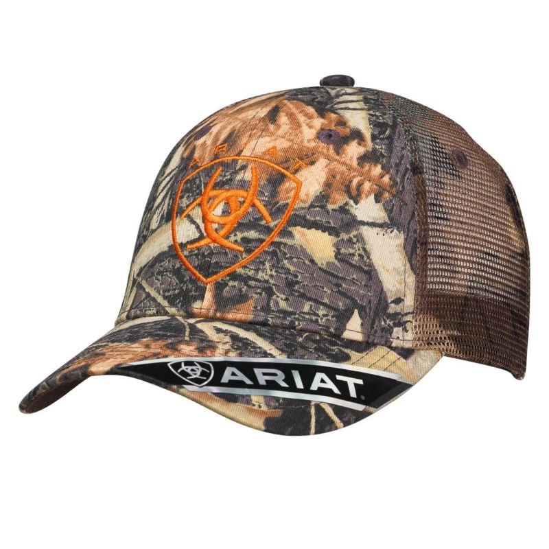 Ariat Mens Velcro Mesh Camo Cap Camo