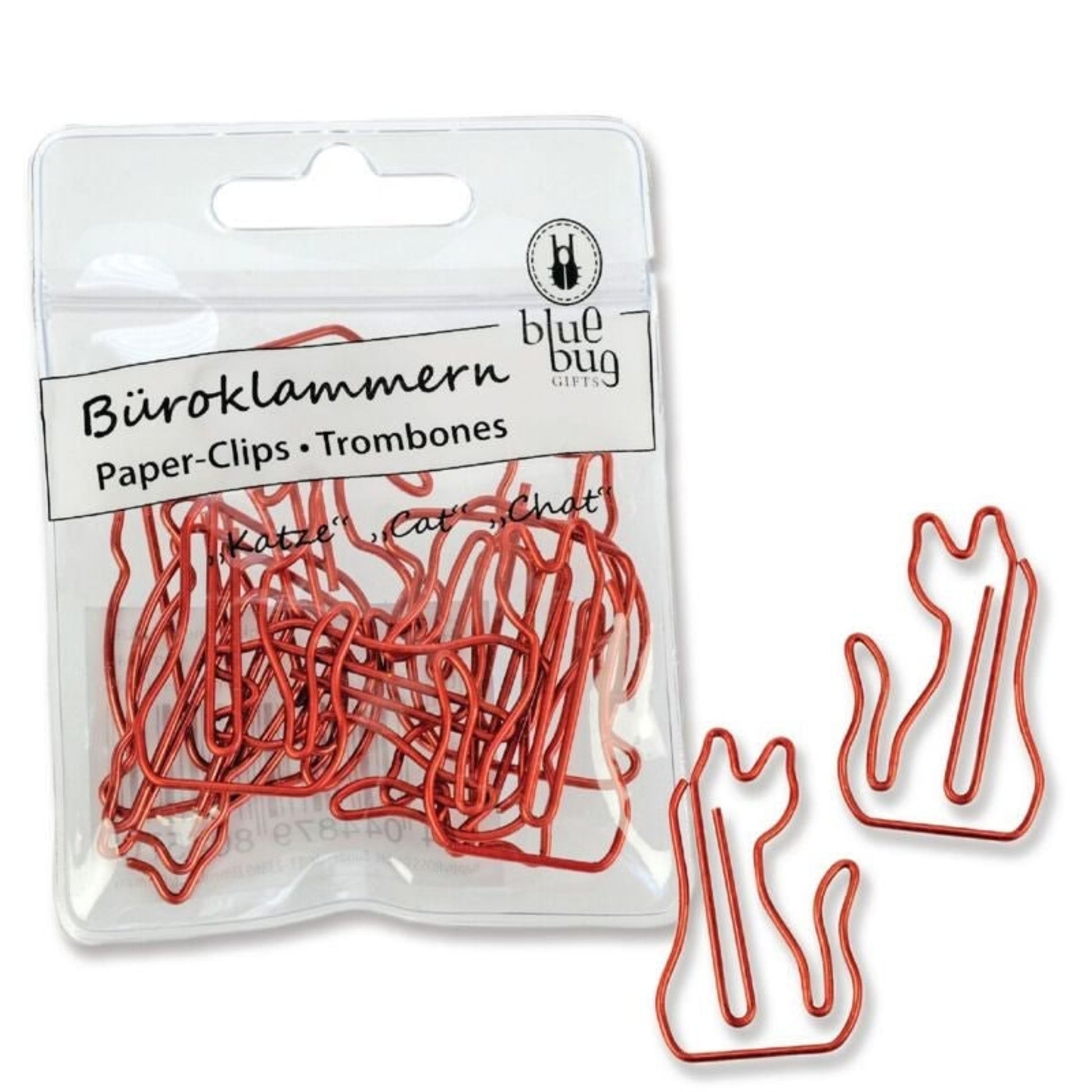 Kelley Paper Clips - CatBk/Wh