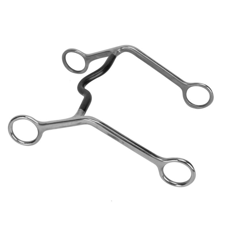 Toklat Thin Sweet Iron Port Curb Bit 5 Brn