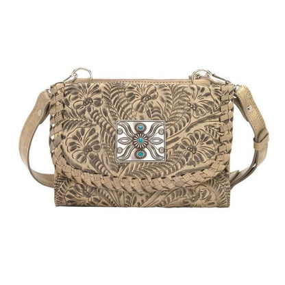 American West Texas Two Step Small Crossbody Bag/Wallet