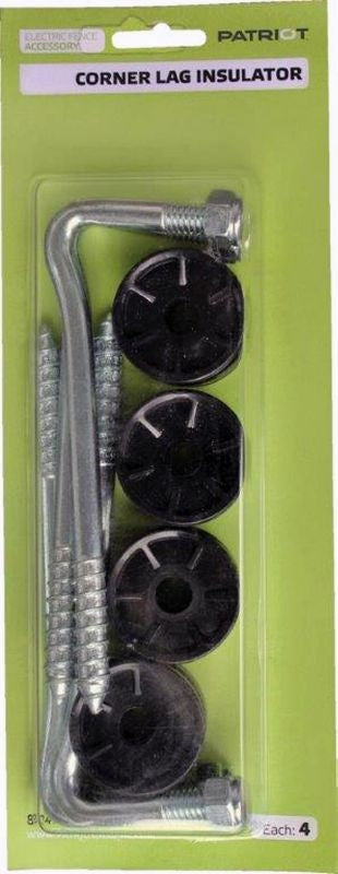 Patriot Corner Lag Insulator 4 Pack