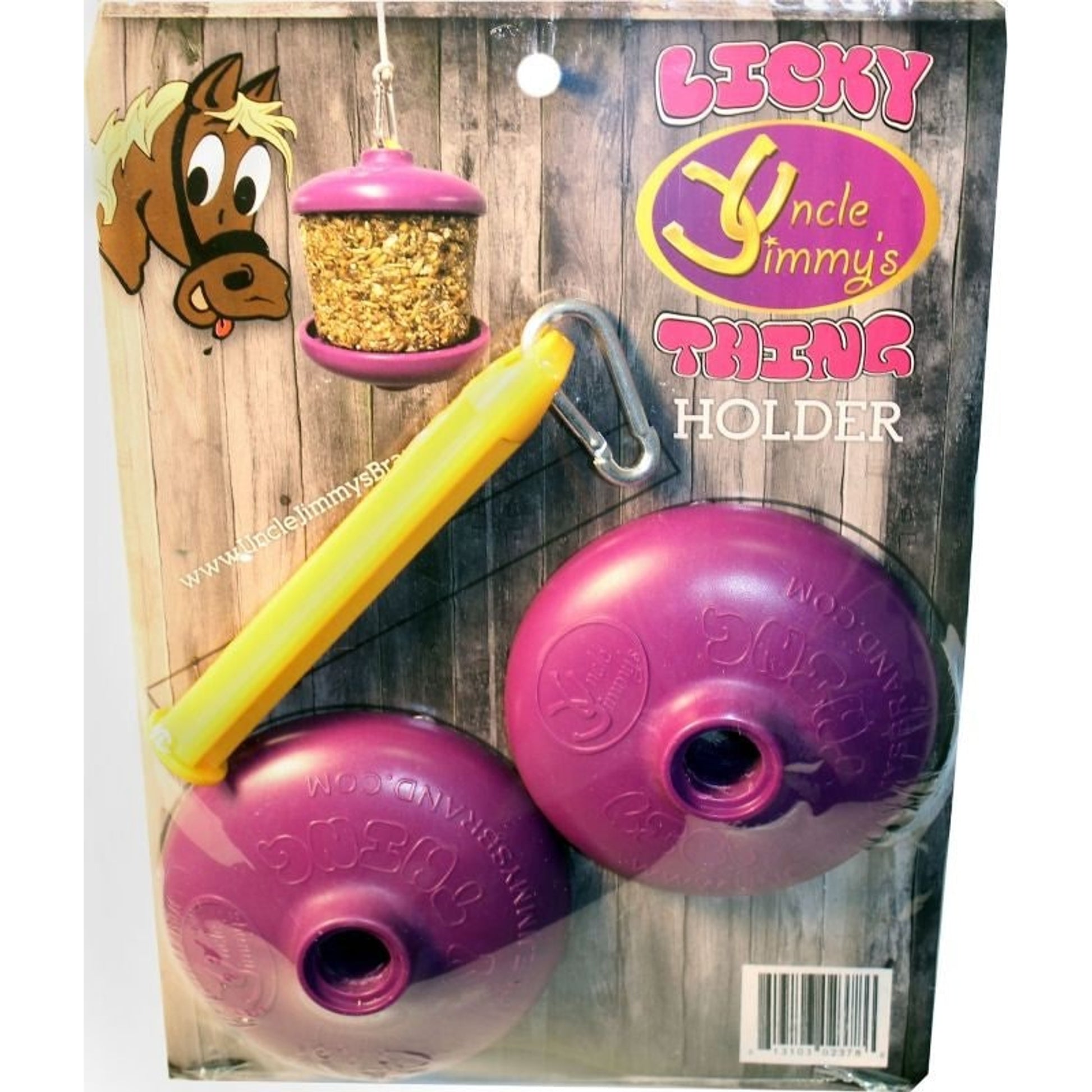 Licky Thing Holder With Pin Purple