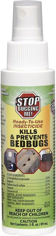 Bed Bug Travel Spray 3Oz