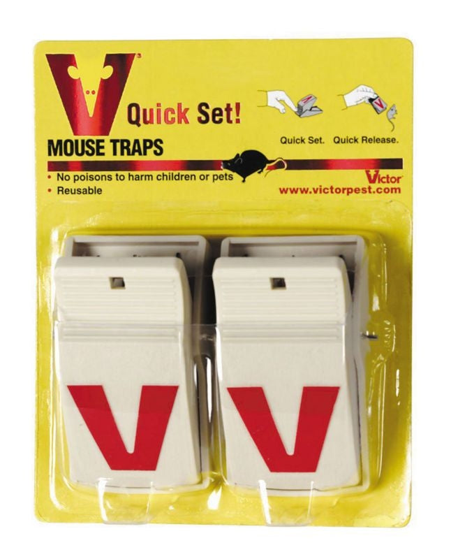 Victor Quickset Mouse Trap 2 Pack