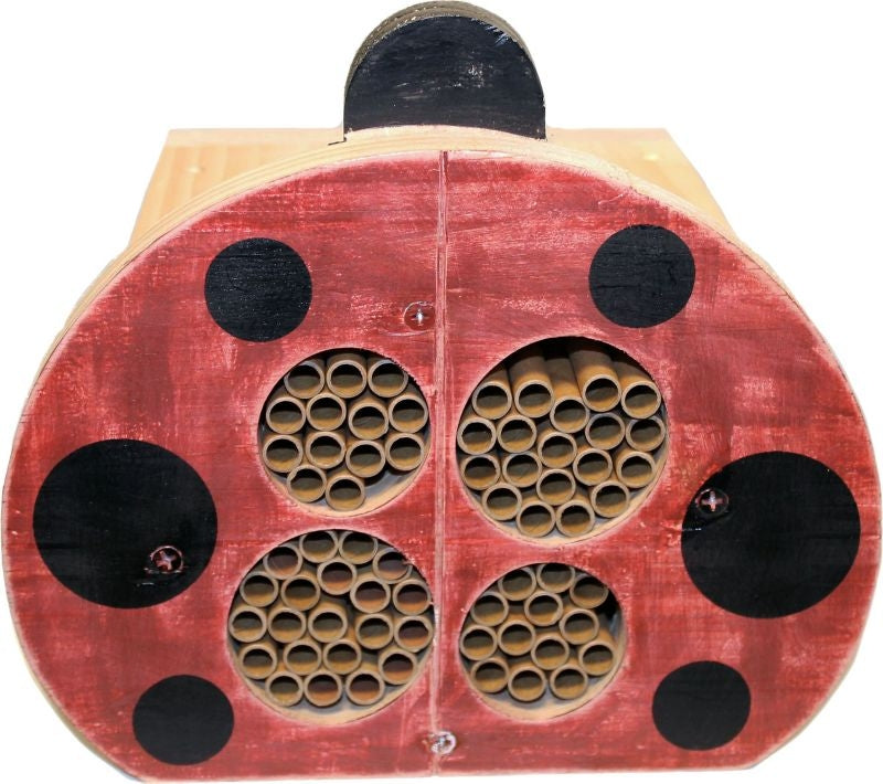 Welliver Mason Bee Ladybug House Red/Black