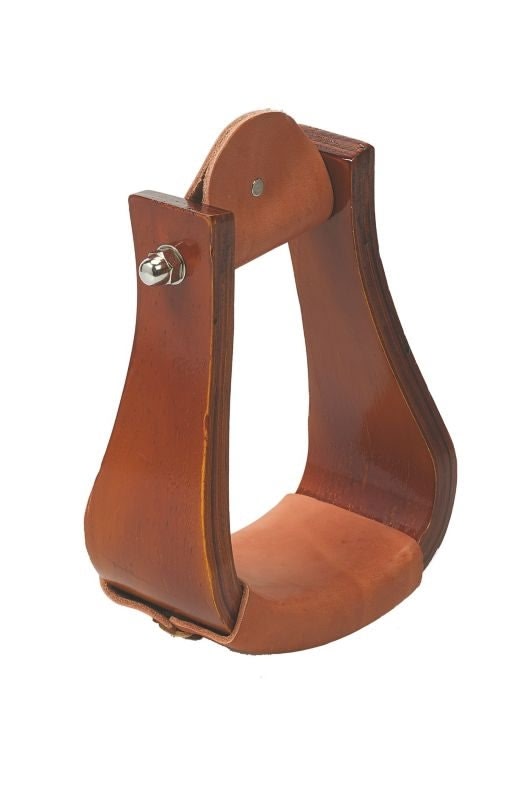 Weaver Sloped Wooden Roper Stirrups - Thumbnail 4