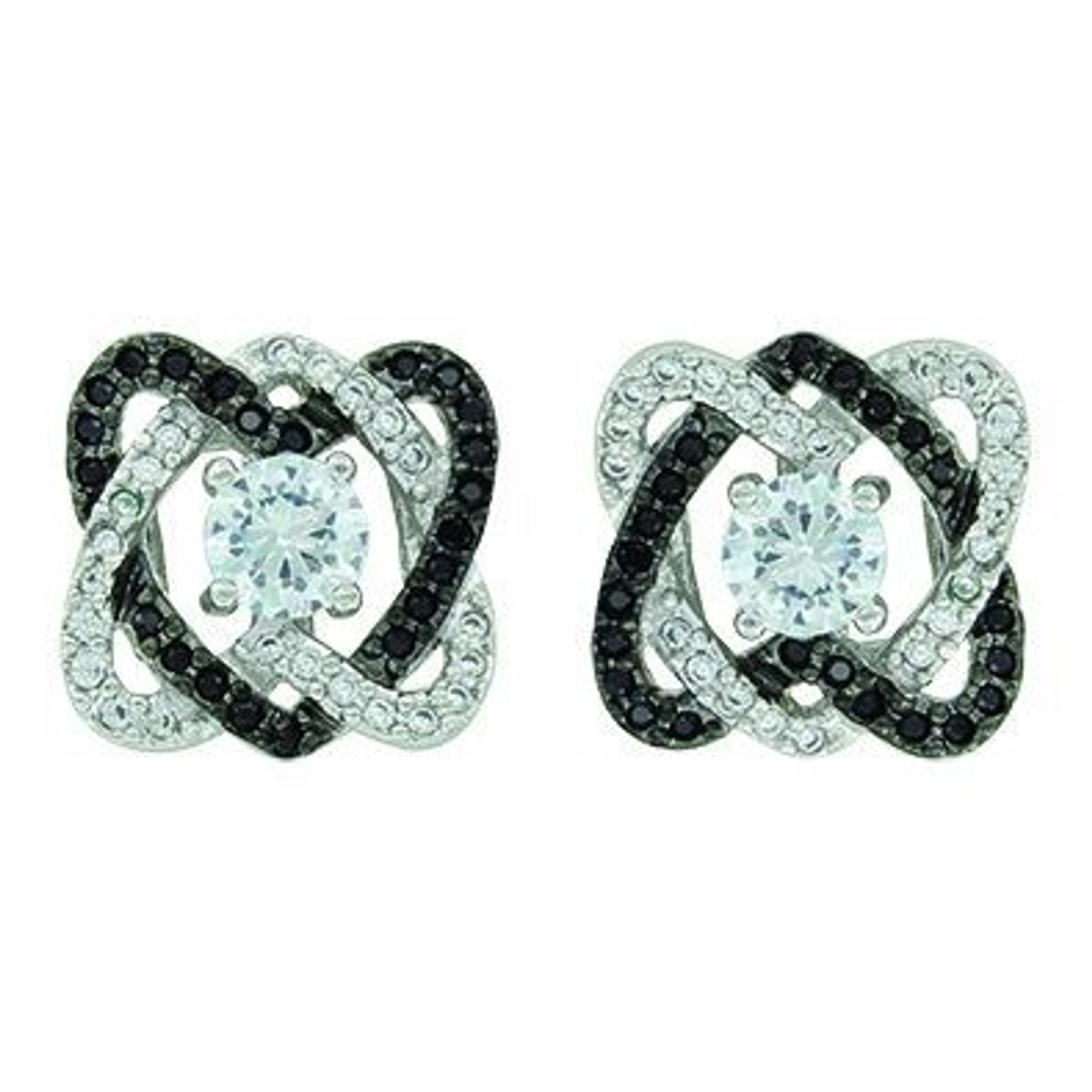 Montana Silver All Twisted Up In Love EarringBk/Wh