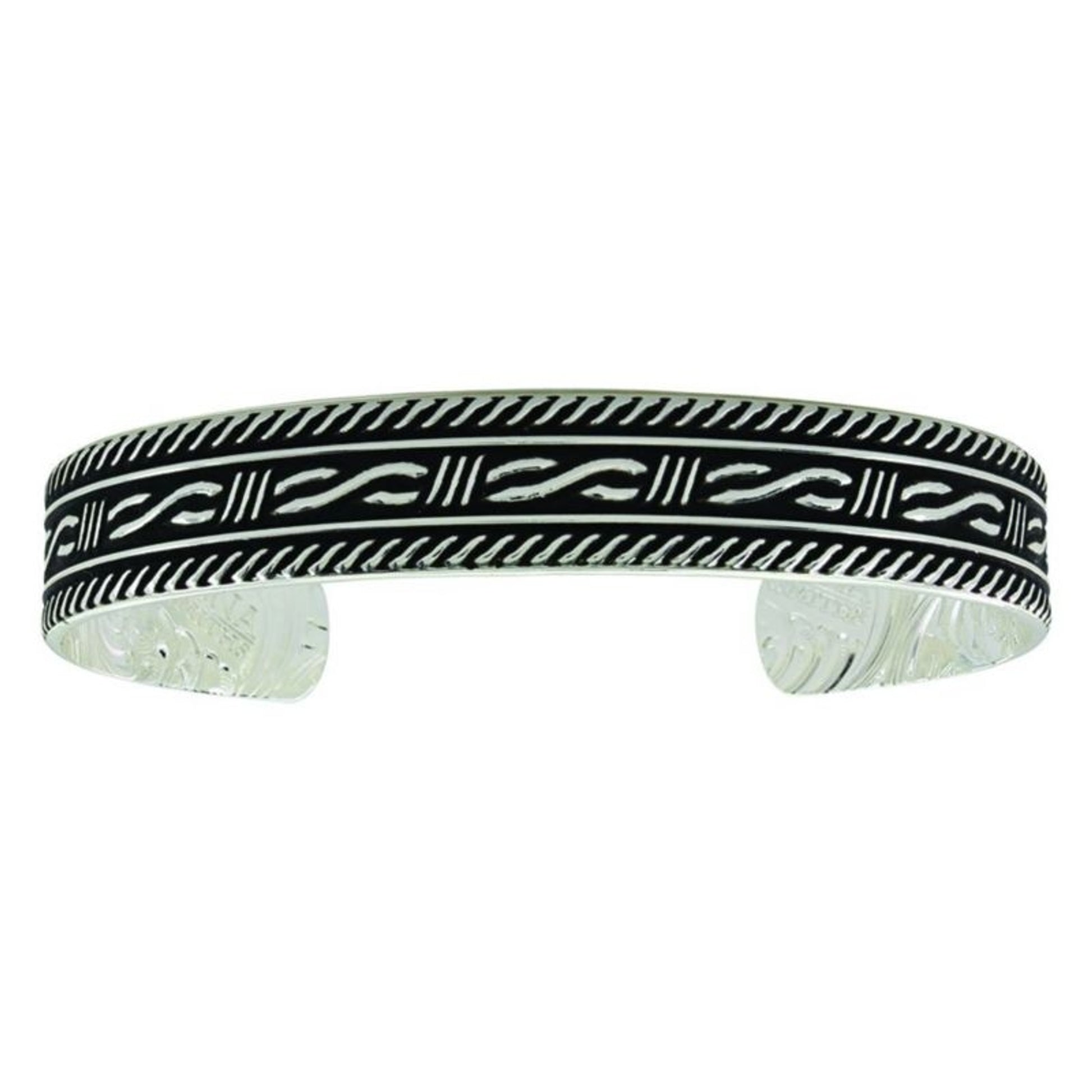 Montana Silver Barbed Wire And Rope Cuff Bracelet