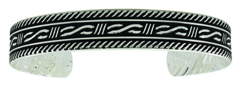 Montana Silver Barbed Wire And Rope Cuff Bracelet