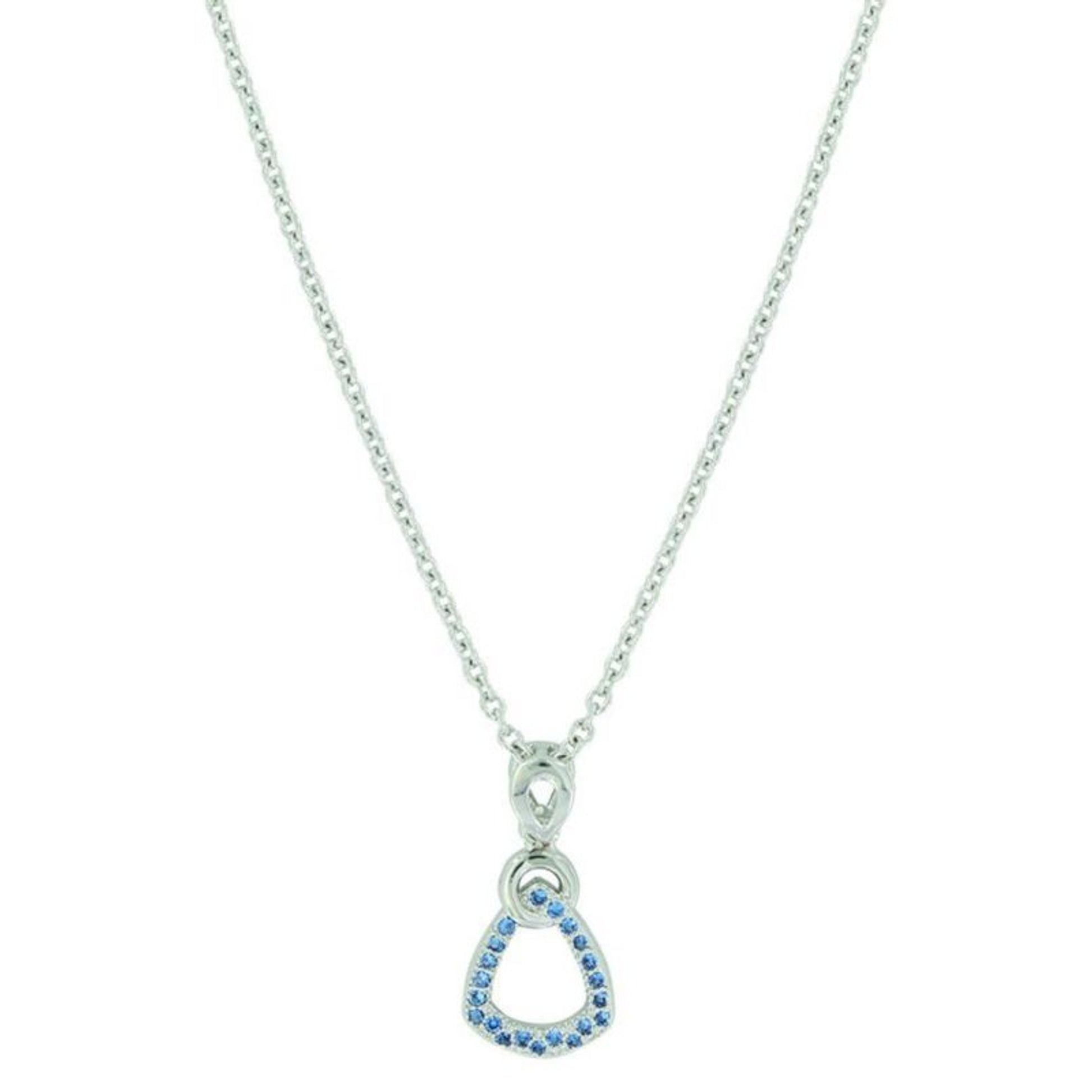 Montana Silver Bellwether NecklaceBk/Wh