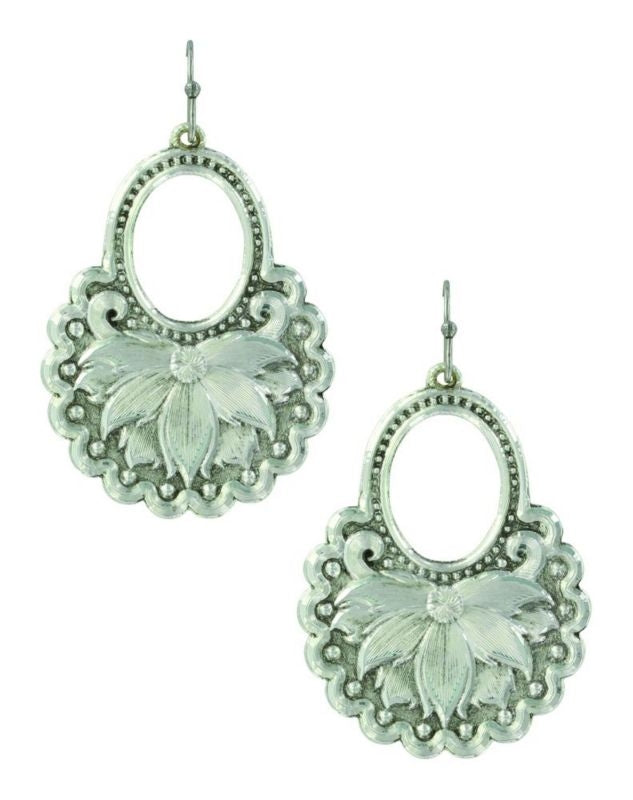 Montana Silver Holding Onto Nature EarringsBk/Wh