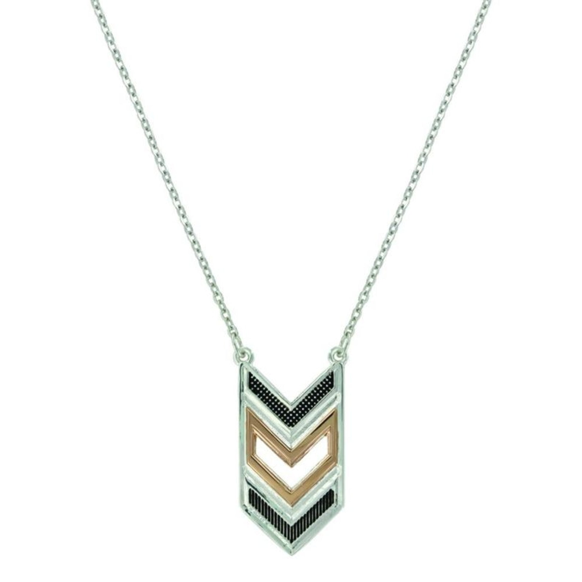 Isle Of Anglesy Necklace/Chevron Strength Necklace