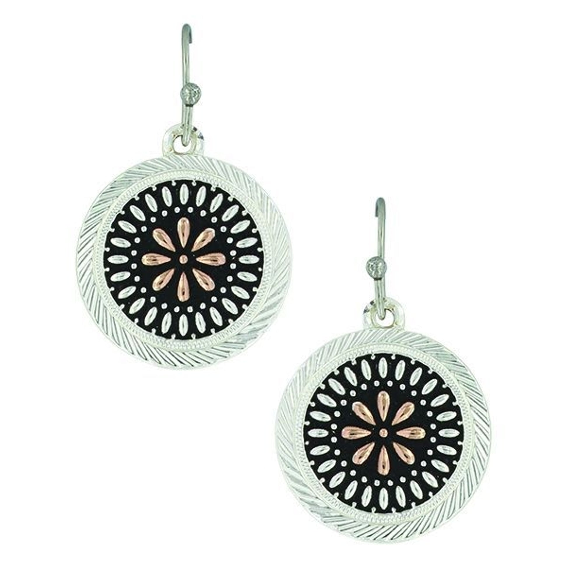 Montana Silver Prairie TwoTone Meadowbrite Earring