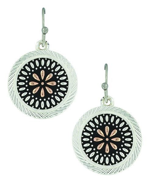 Montana Silver Prairie TwoTone Meadowbrite Earring