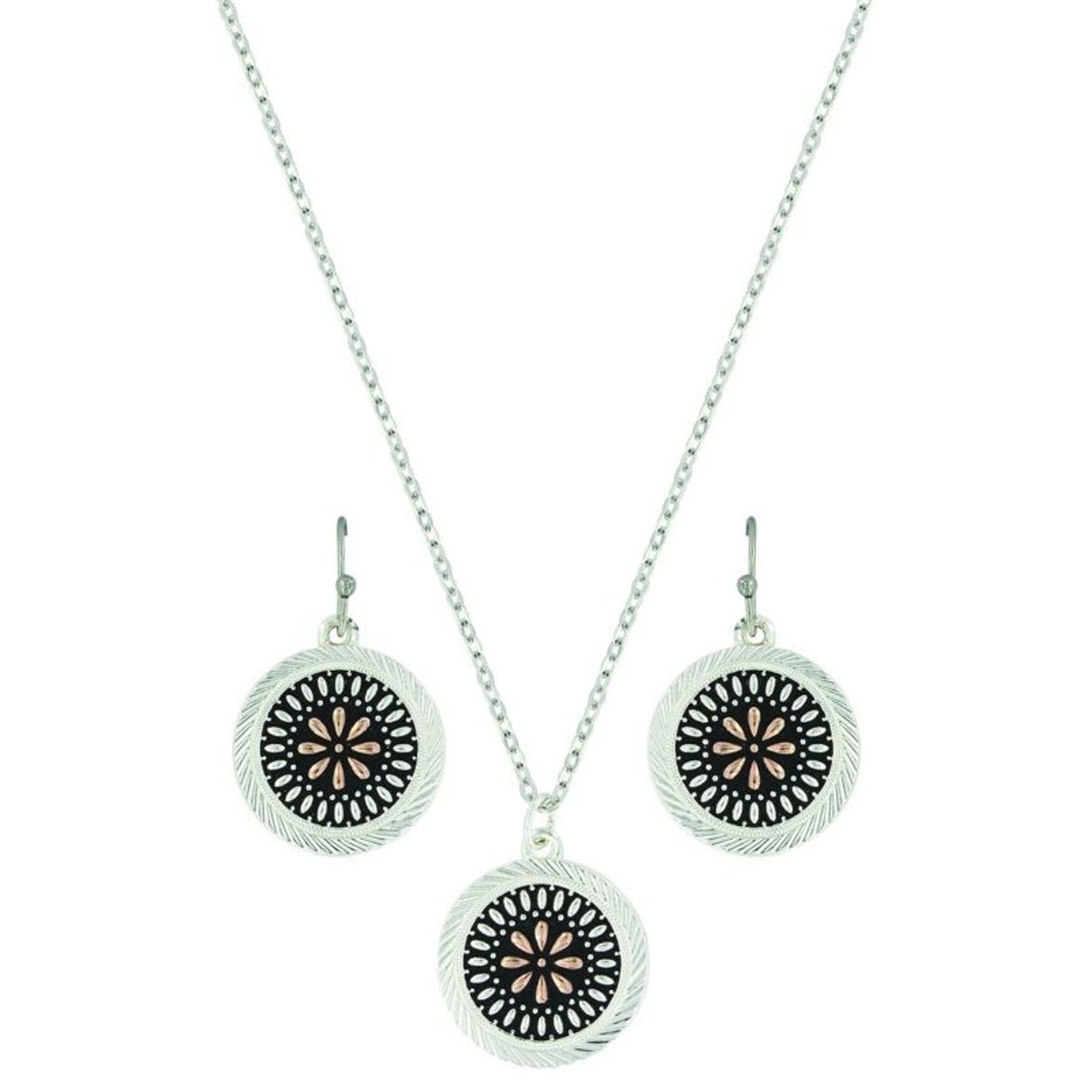 Prairie Two Tone Meadowbrite Jewelry Set
