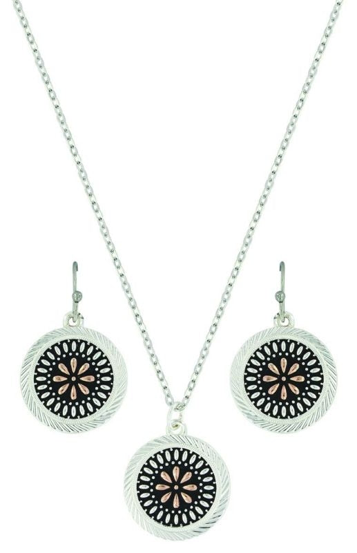 Prairie Two Tone Meadowbrite Jewelry Set