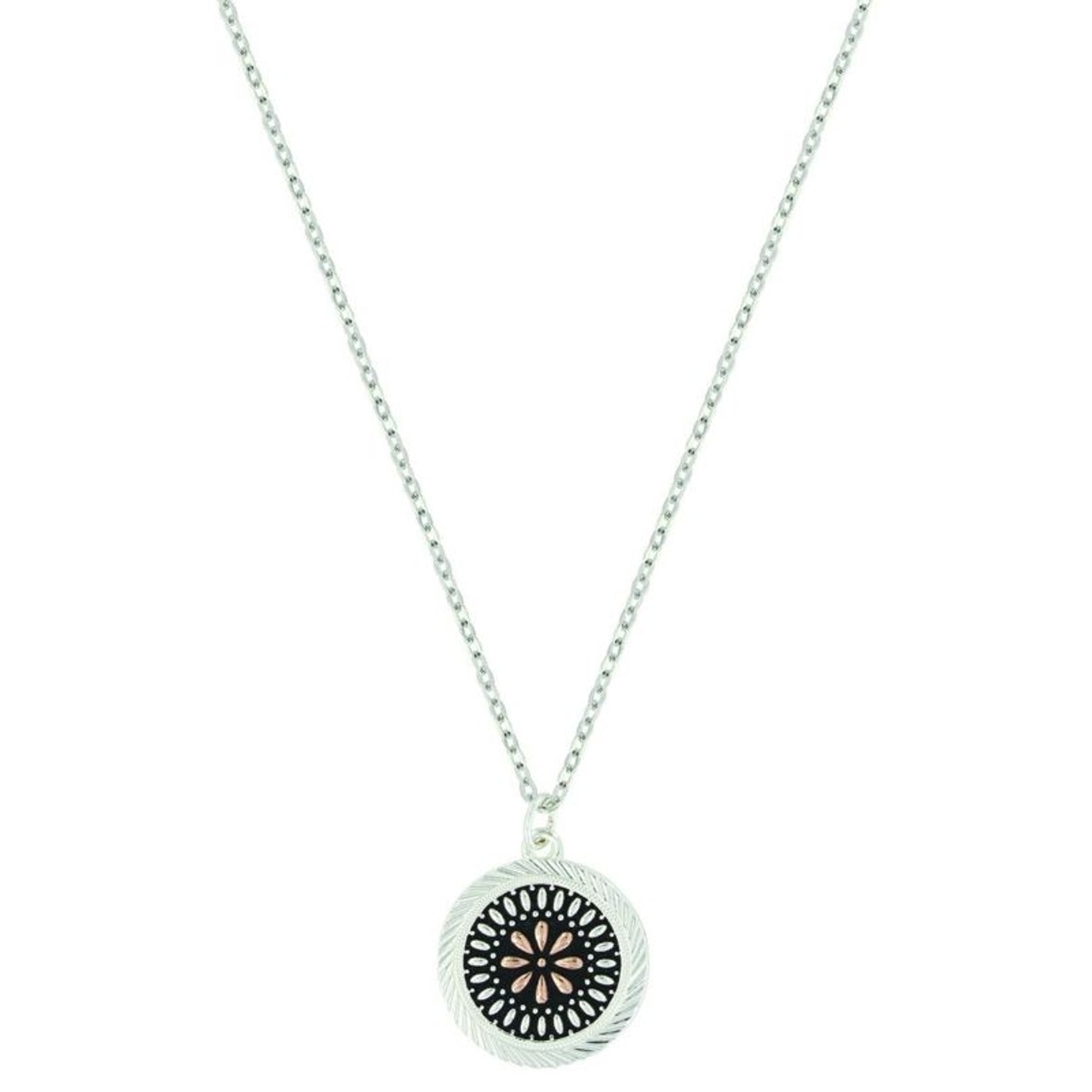 MontanaSilver Prairie TwoTone Meadowbrite Necklace