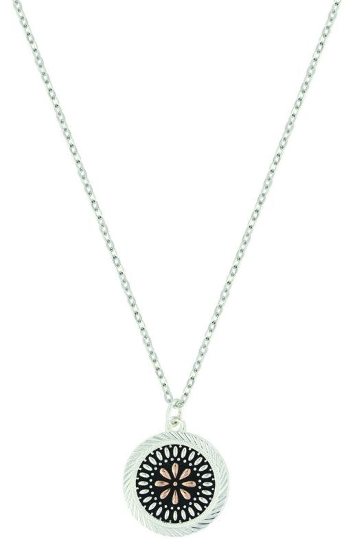 MontanaSilver Prairie TwoTone Meadowbrite Necklace