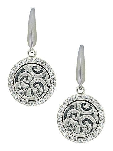 Montana Silver Secret Garden French Hook Earrings