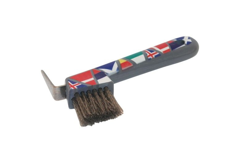 Roma Pattern Hoof Pick National Flags