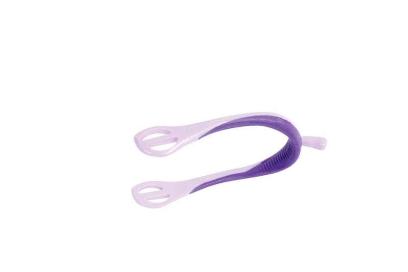 Kincade Plastic/Rubber Spurs 3/4 Grey Black