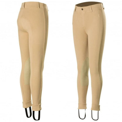 Horze Nora Kids Pull-On Knee Patch Jods XXS Black