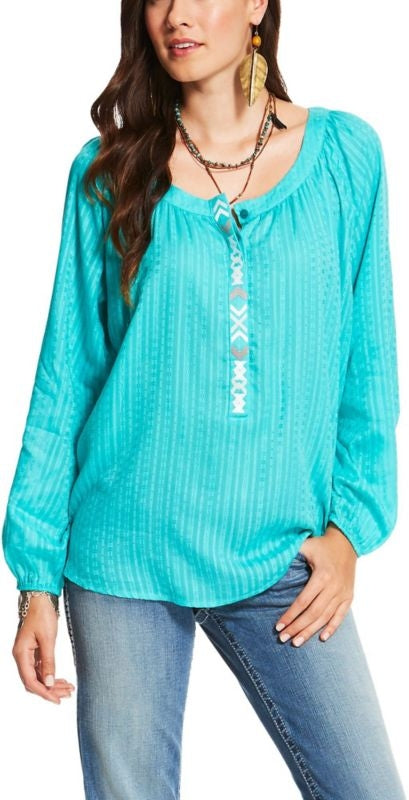 Ariat Womenfts Hedy Tunic X-Large Drift Turquoise