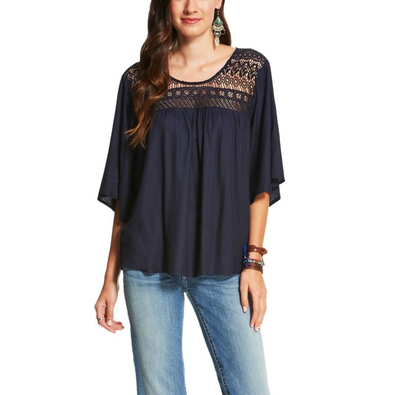 Ariat Womenfts Glam Tunic Small Darkest Indigo
