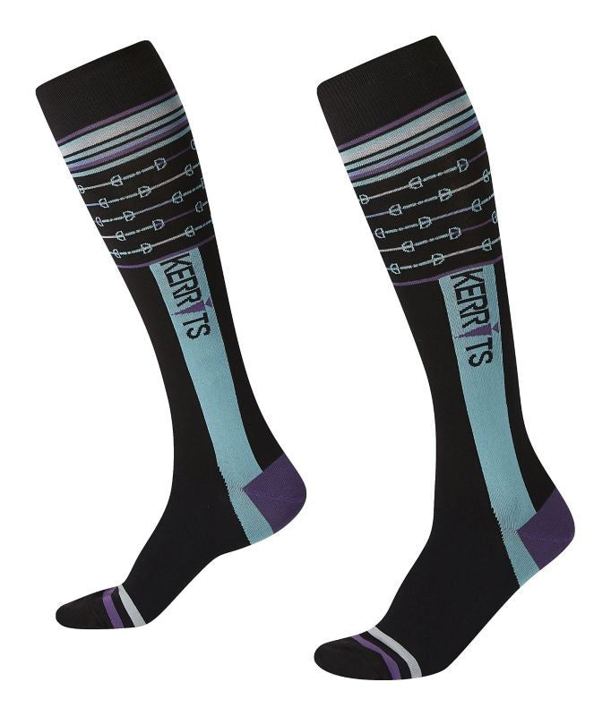 Kerrits Ladies Link Knee-Hi Sock Black