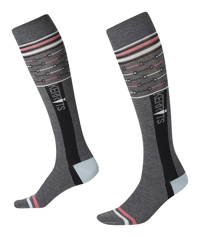 Kerrits Ladies Link Knee-Hi Sock Charcoal