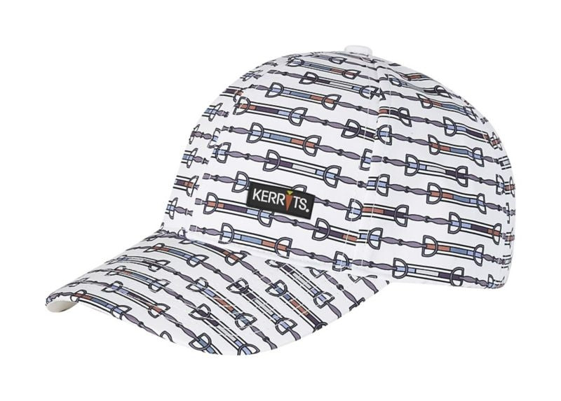 Kerrits Ladies Printed Ball Cap White Link