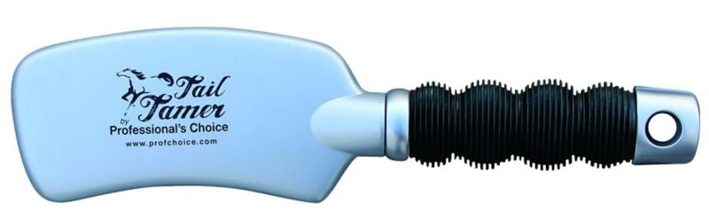 Tail Tamer Curved Handle Brush Silver