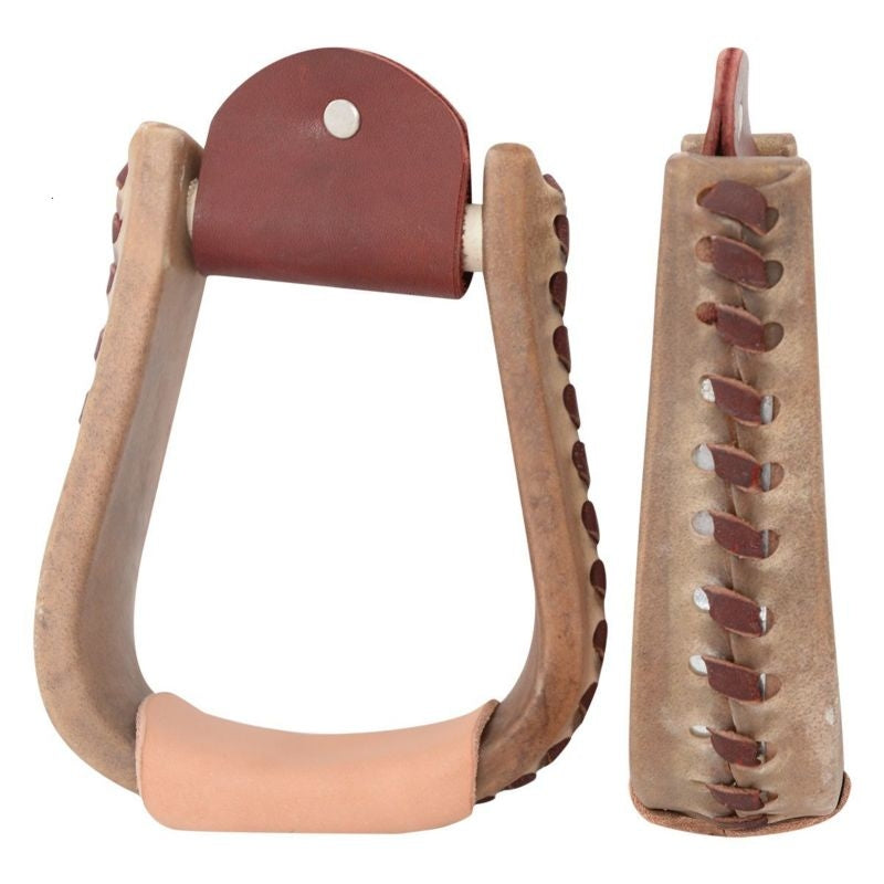 Cashel Rawhide Bound Youth Stirrup Brn