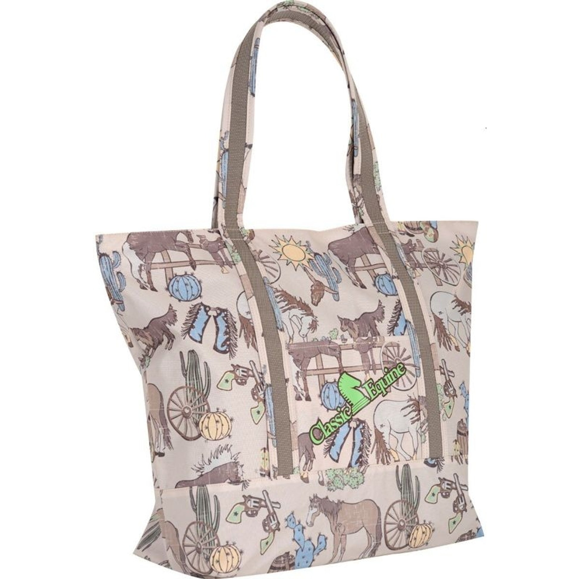 Classic Equine Large Tote Frontier