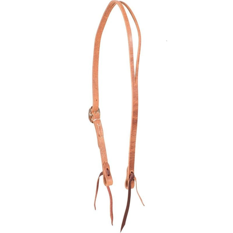 Split Ear Headstall With Stainless Buckles 3/4 Brn